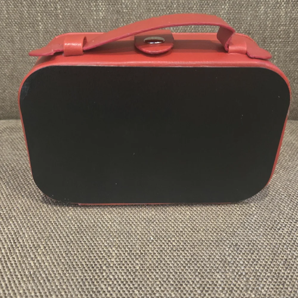 Red Jewelry Travel Case